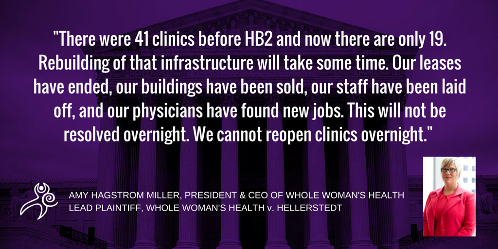 WholeWomans's tweet photo. We're hopeful for a positive SCOTUS ruling, but we can't deny the damage already done from #HB2. #StopTheSham https://t.co/N2V7tZ9Cyd