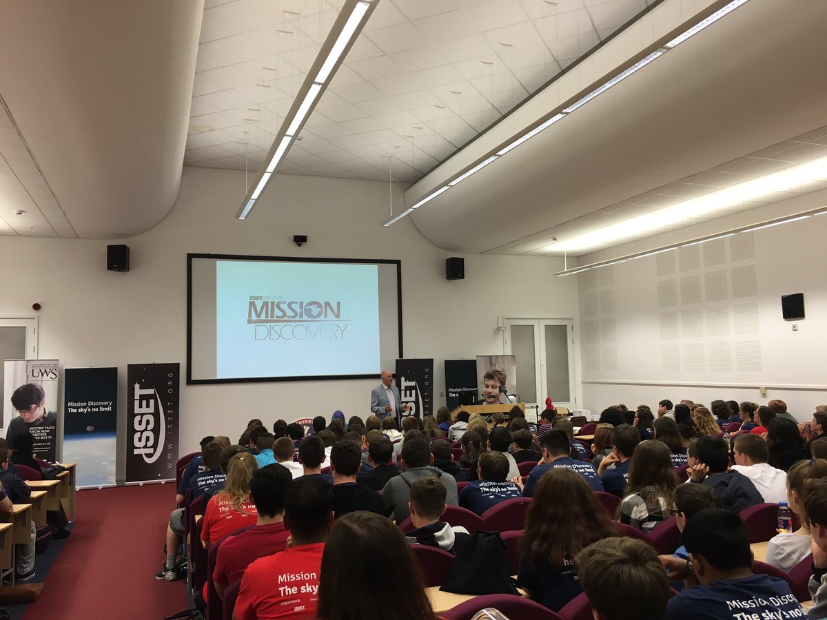 isset_space's tweet photo. @UniWestScotland Principal CraigMahoney inspires #Renfrewshire students 2 enter further education #MissionDiscovery https://t.co/NrfSOLN1cL