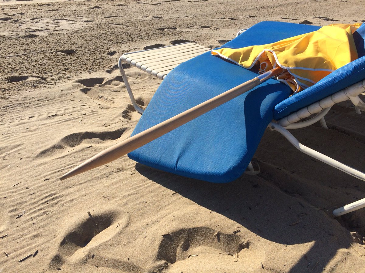 Evil Portent For The Summer...Woman Impaled By Umbrella While