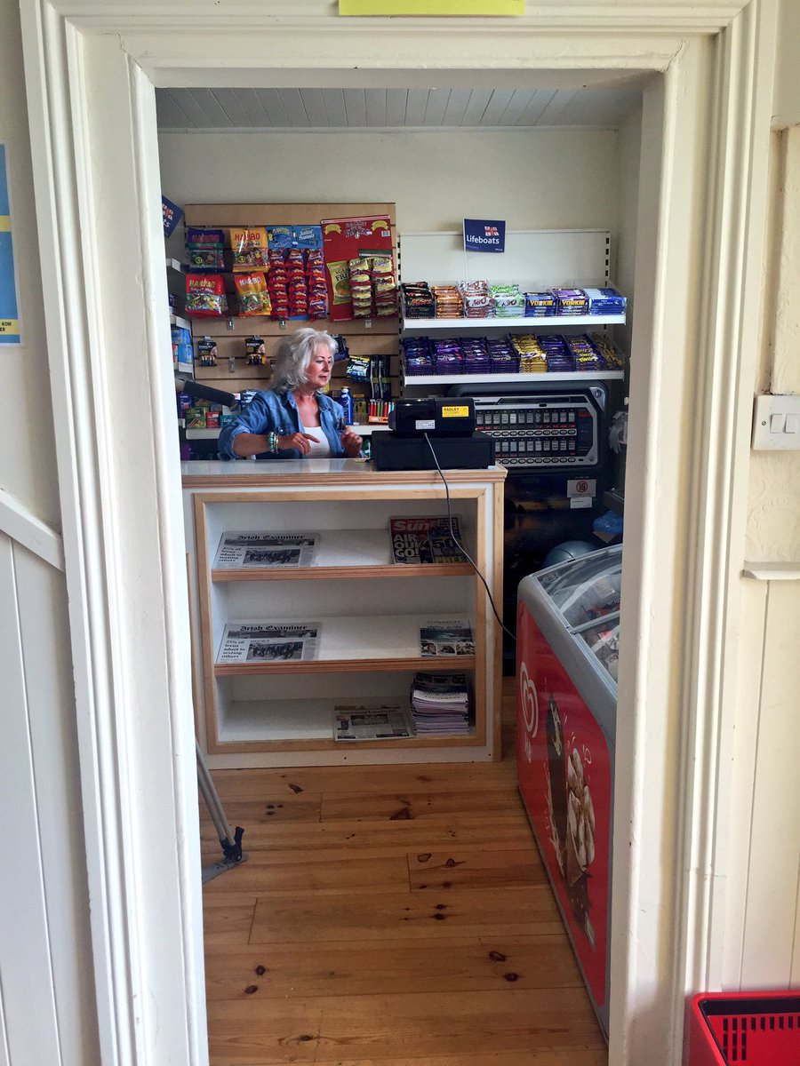 OSullivanJennie's tweet photo. Old Courtmacsherry post office transformed into new co-op shop - fantastic venture driven by pure community spirit! https://t.co/0XPw9ZYlDq