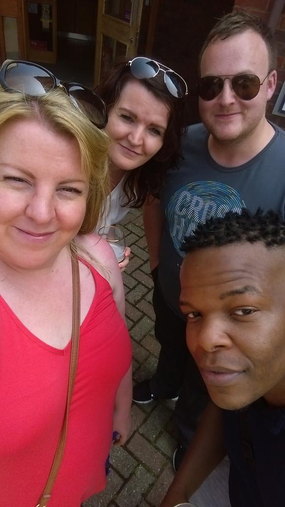 #WHRSummerParty we are on our way from Tamworth Central