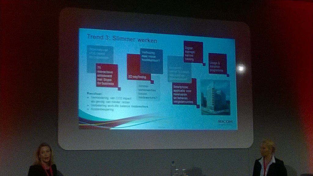 #Ricoh Open. Tennis en Kennis. Slimmer werken en CO2 verminderen door Communication Services nieuwe kantoor AKZO.