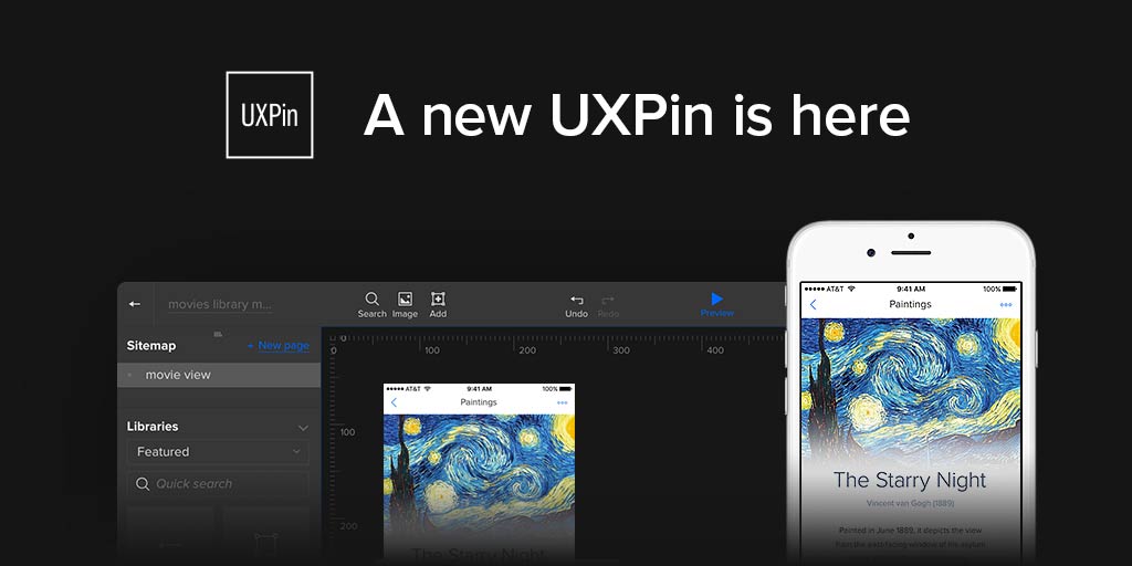uxpin's tweet image. We've completely redesigned the way you design. The new #UXPin is finally here. ow.ly/Le613014m8y