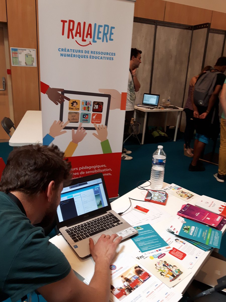 tyrower's tweet image. En train de découvrir le #CodeDecode des amis @tralalere lors de @ORME2  #CodeEU @CodeWeek_FR
