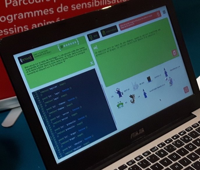 tyrower's tweet image. En train de découvrir le #CodeDecode des amis @tralalere lors de @ORME2  #CodeEU @CodeWeek_FR
