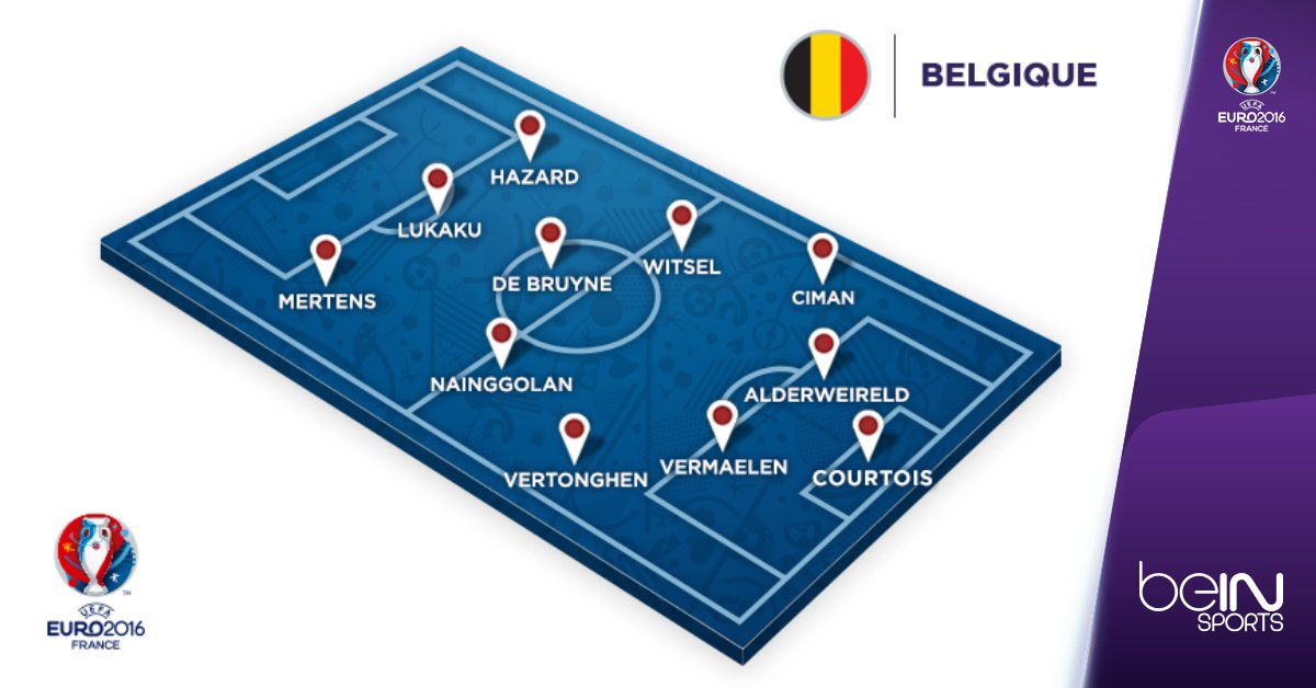 beinsports_FR's tweet photo. [UEFA EURO 2016 - J-1] La Belgique, candidate sérieuse https://t.co/PuKFg6tfd2 #beINEURO #EURO2016 https://t.co/1L4P2zg5JF