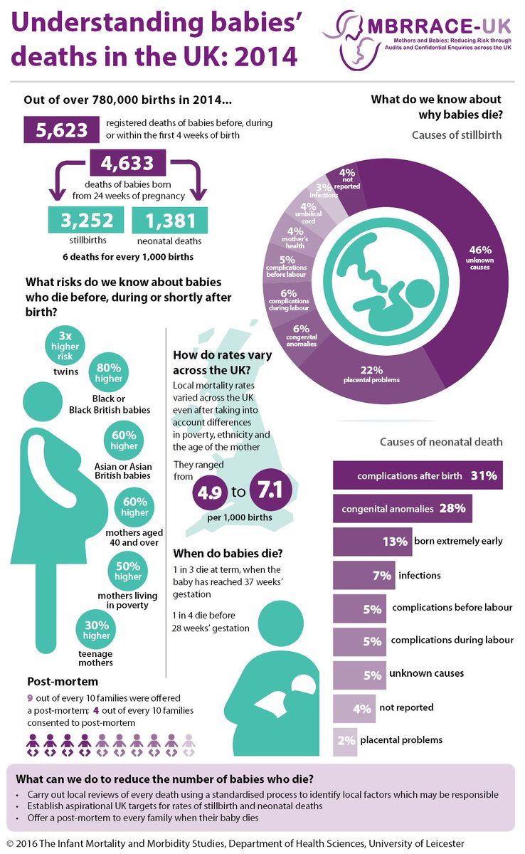 TIMMSleicester's tweet photo. In 2014 there were 3252 stillbirths - we investigate how to reduce this #mbrrace #SandsAwarenessMonth https://t.co/32xV6vHAIj