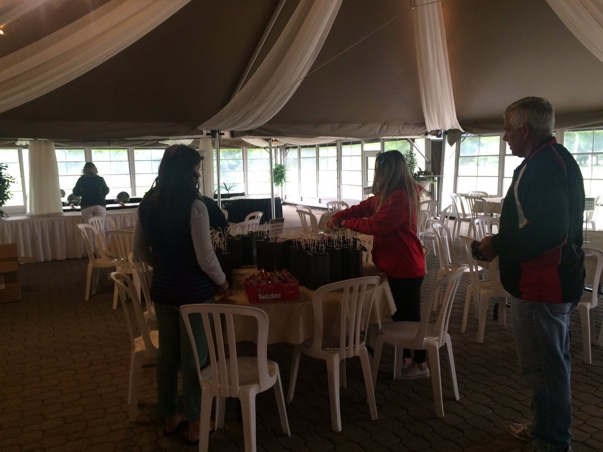 Getting the grab bags ready!