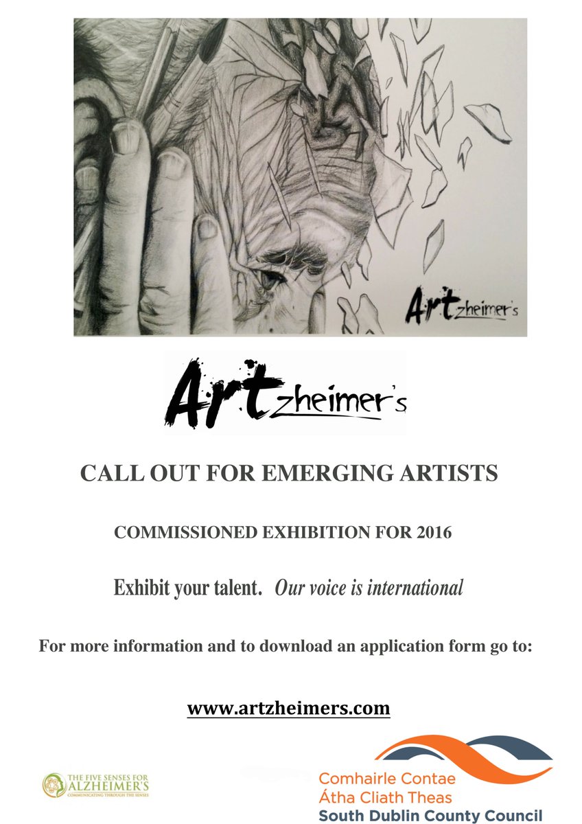 Less than one month to go b4 deadline closes for #artzheimers 2016 #artistcallout cannot believe the repsonse so far
