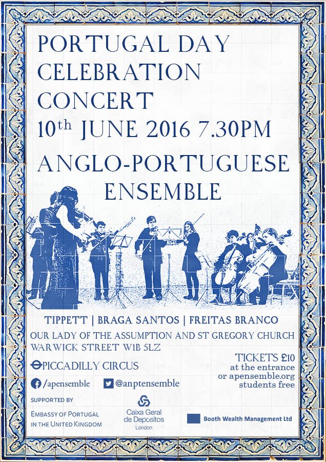 Tomorrow! Join us for our Portugal Day Celebration Concert at Our Lady of the Assumption Church in WarwickSt. 7.30pm