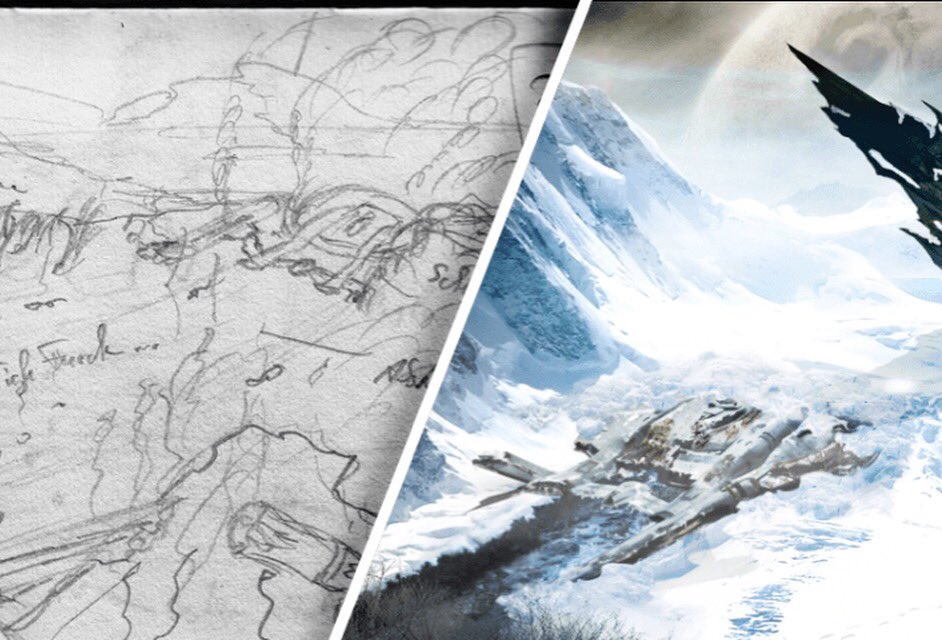 Absturz – #startrek #fanart #Photoshop #art #fantasy #ice #digitalart #enterprise #screendesign  #epic #devianart