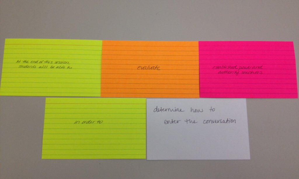 zhao_shirley's tweet image. How do you use this prop to meet this #learningobjective? Great ideas for grad student ed. #liw16 @sarah_lemire