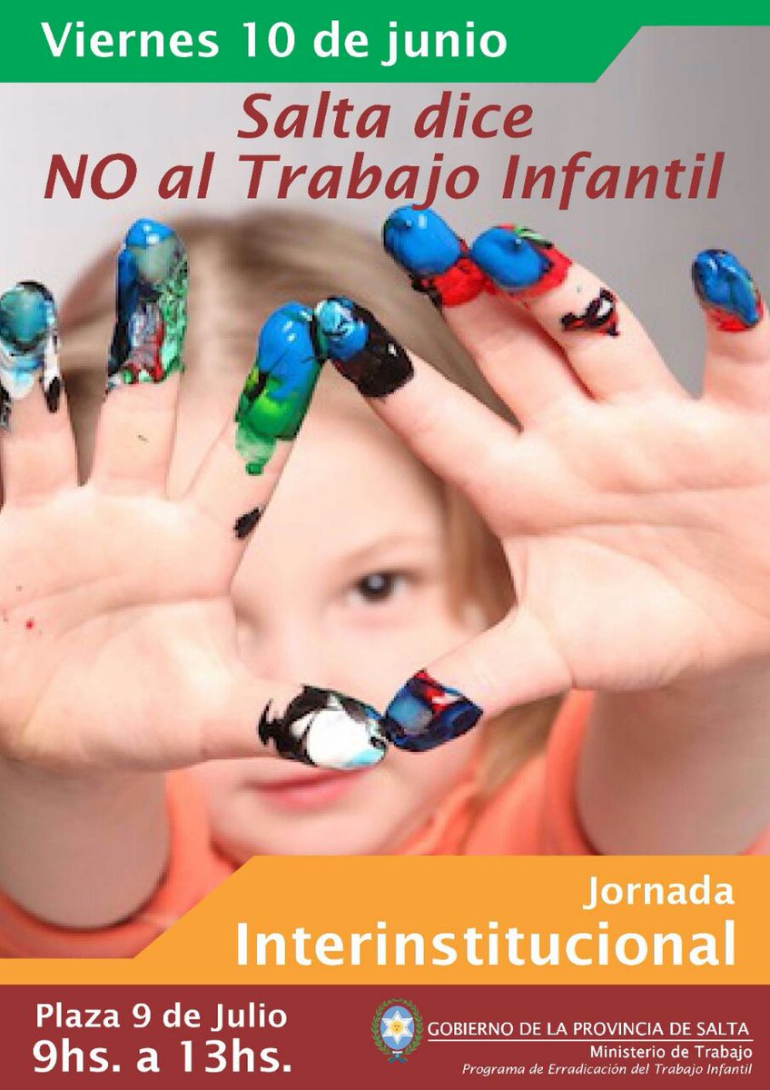 #NoAlTrabajoInfantil #VamosPorMásNiñosFelices <a href="/aniberruezo/">analia berruezo</a>