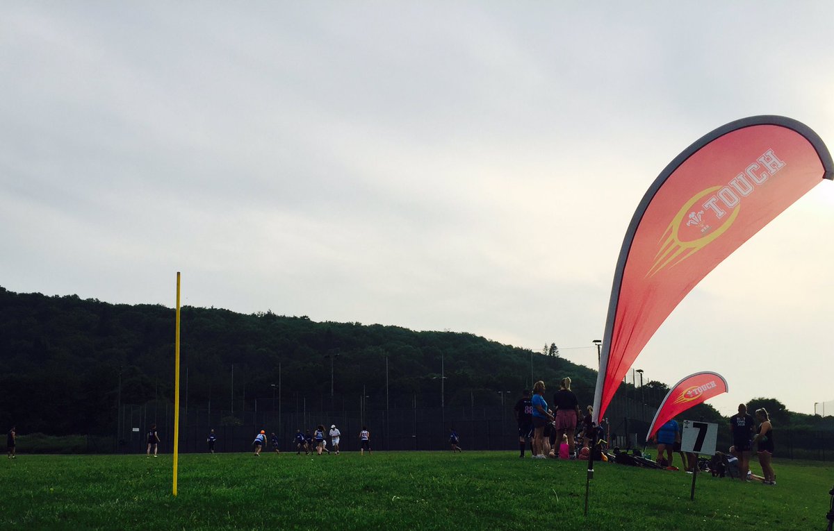 A lovely night to be playing touch rugby at The Cardiff Touch Rugby Leagues. #wru #wruapps #rugby <a href="/WRU_Community/">WRU Community - Wrth galon y genedl</a>