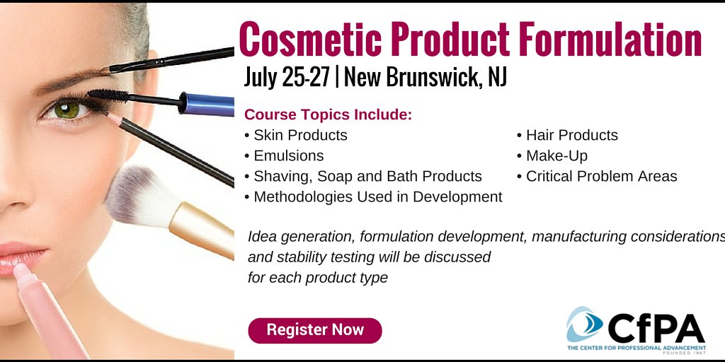 Cobblestonetrng's tweet image. #Cosmetic #ProductFormulation Course Idea generation, formulation, manufacturing &amp;amp; stability ow.ly/4n4xIK