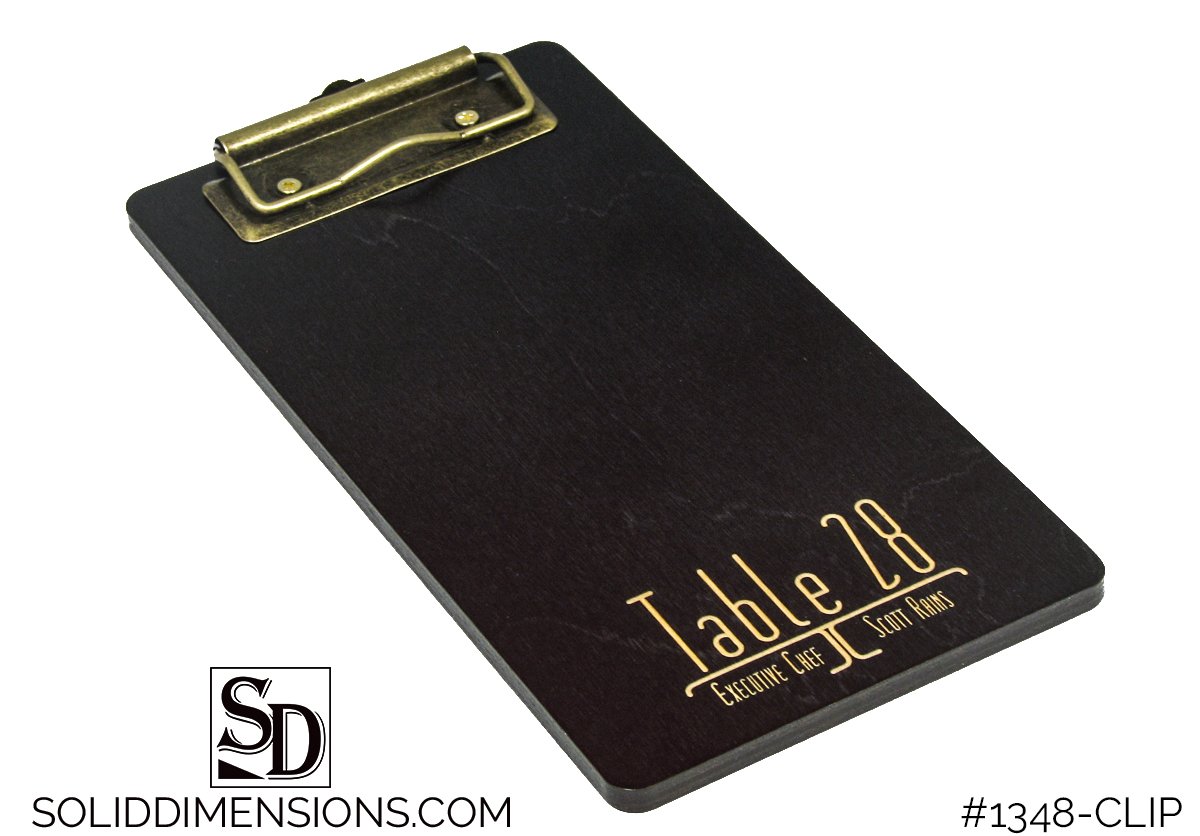 SolidDimensions's tweet image. Clients in the restaurant industry? Why not offer our stylish, USA made check presenter? #PromotionalProducts #Brand