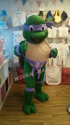Donatello
WIRRAL MASCOTS
104 Seaview Road.
Wallasey
Wirral
CH45 4LD
0151-345-5163
WirralMascots.co.uk