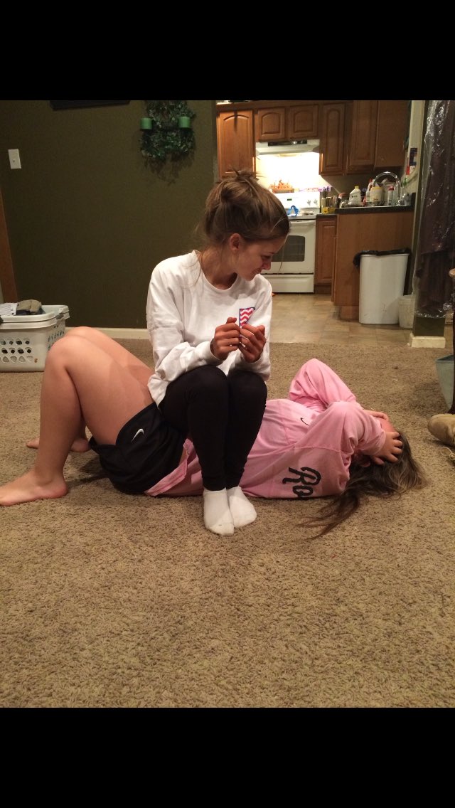 Cotton10Whitney's tweet photo. basically our lives.. looking at eachother and wondering what the heck just happened. I love you lu. 😂 https://t.co/LLB3JJg9Qm