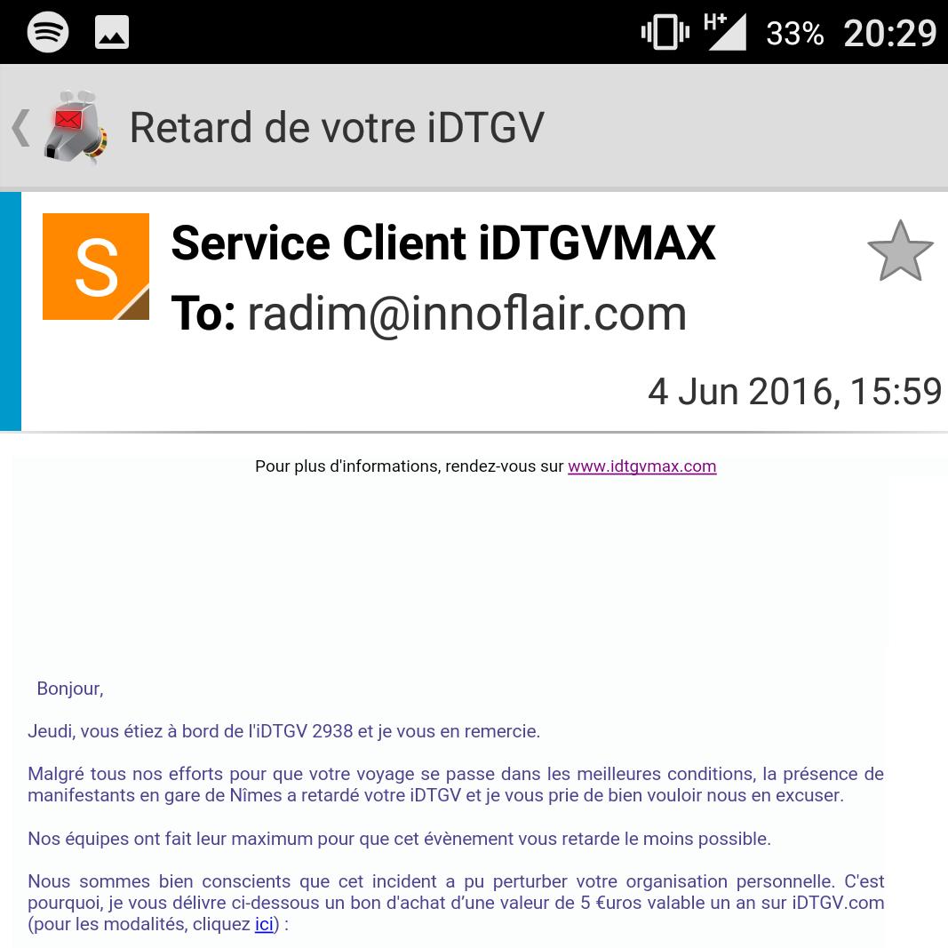 _radim's tweet image. Hello @iDTGV_Client! Merci pour votre geste commercial, mais à quoi peut me servir ce bon d'achat? #idtgvmax