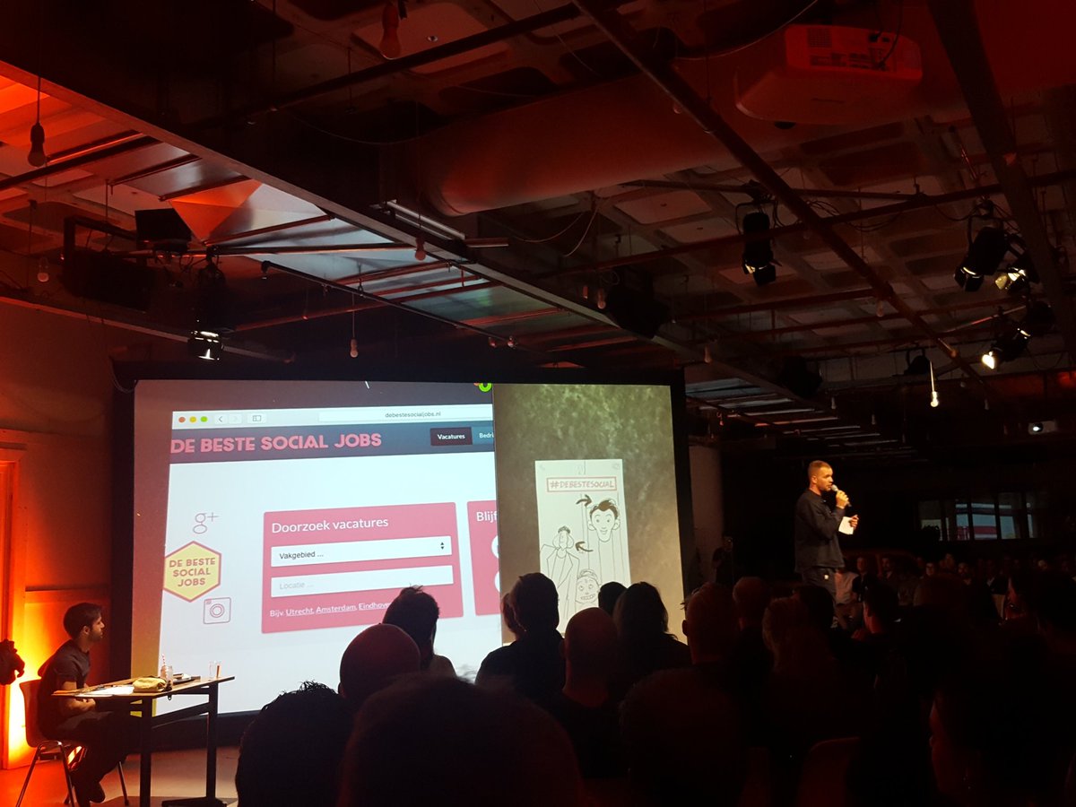 We zijn binnen! #debestesocial