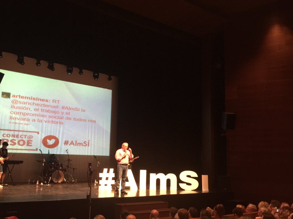 Interviene nuestro alcalde de Vicar Antonio Bonilla #UnSiPorElCambio #almsi
