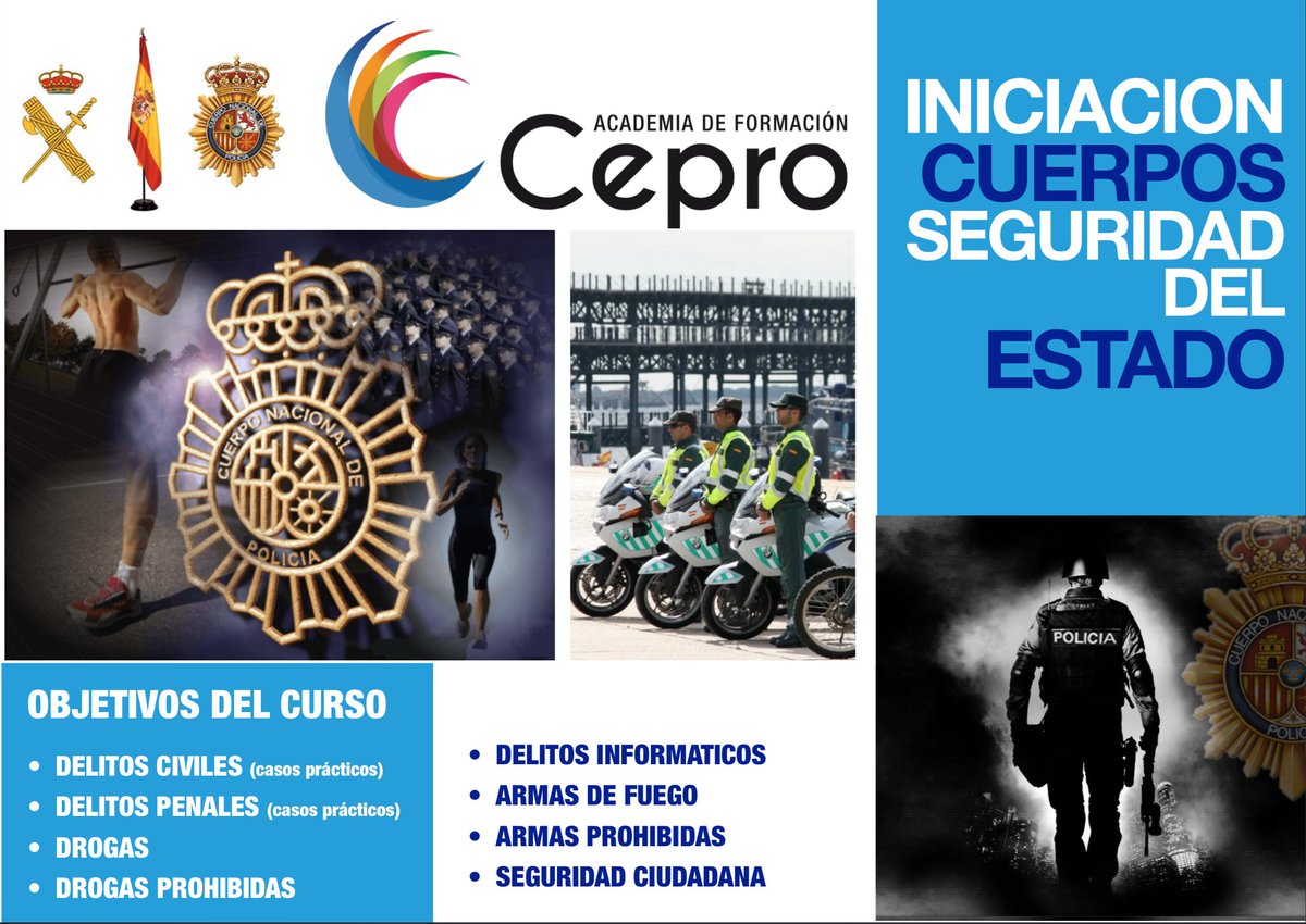 AcademiaCepro's tweet photo. Iniciación Cuerpos de Seguridad del Estado #Algeciras #AlgecirasCampusVerano #PoliciaNacional https://t.co/6bwO73CUZY