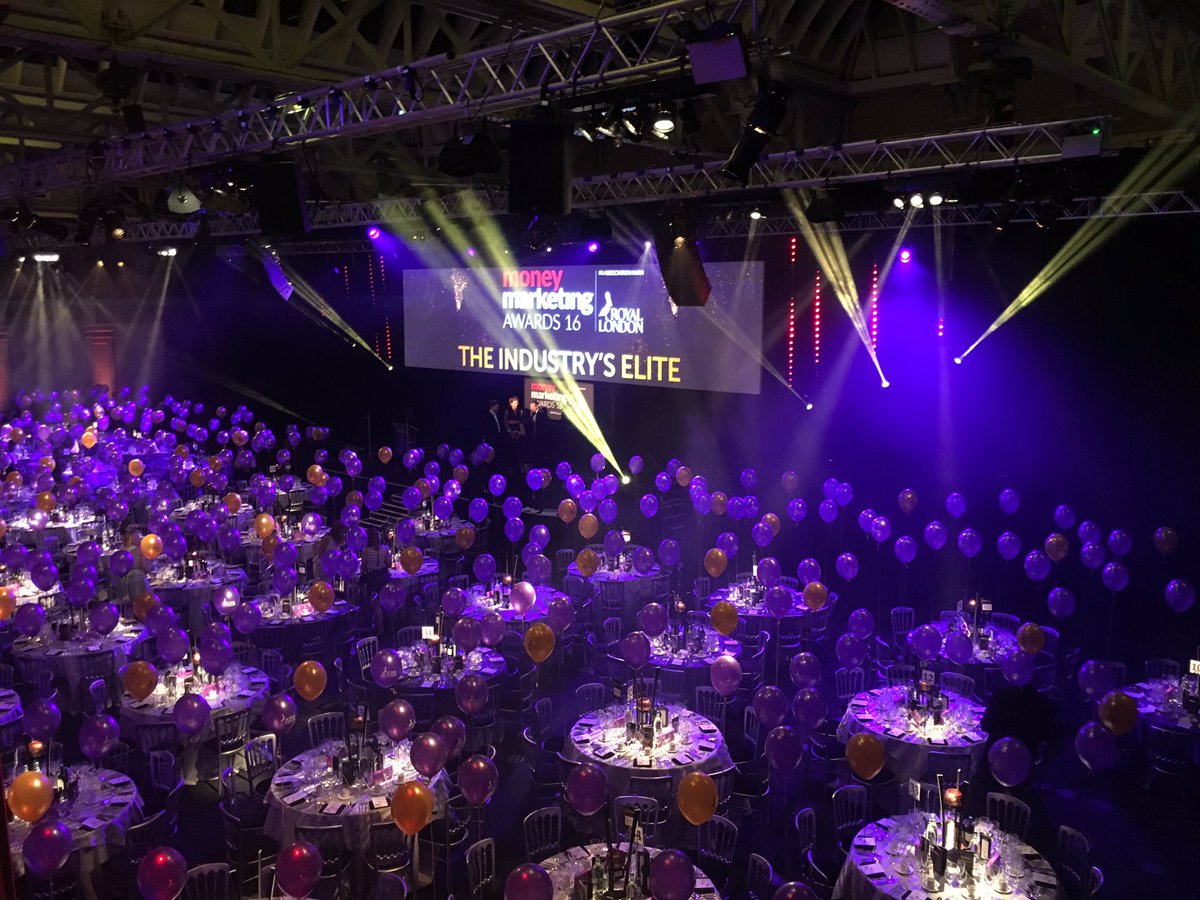 Roxxonband's tweet photo. The room is set for tonight's event @oldbillingsgate for the @_moneymarketing awards. We are ready to entertain! https://t.co/akYvkdV6Me