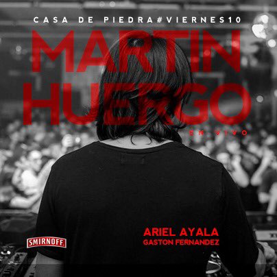 mauridominici's tweet photo. 》 VIERNES 10 ▶ @complejocdp 《 #PinkGallery•》MARTIN HUERGO (Cba) 《
➯#Music♫✶#Drinks✶♫#Girls✶♫ #Cumples✶♫ #Previa✶♫ https://t.co/NLhttfRMBa