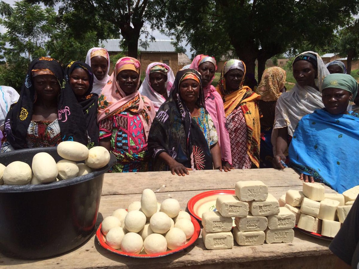 NFEDIntServ's tweet photo. NFED Savelugu have been working with these women at a training session on soap making, everyone had a great day! https://t.co/Kol2WHDfN9