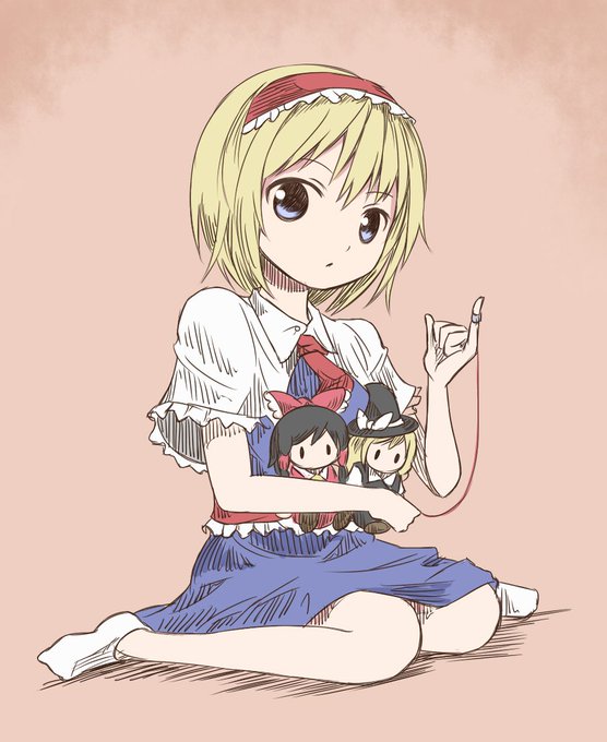 #深夜の真剣お絵描き60分一本勝負
アリスです 