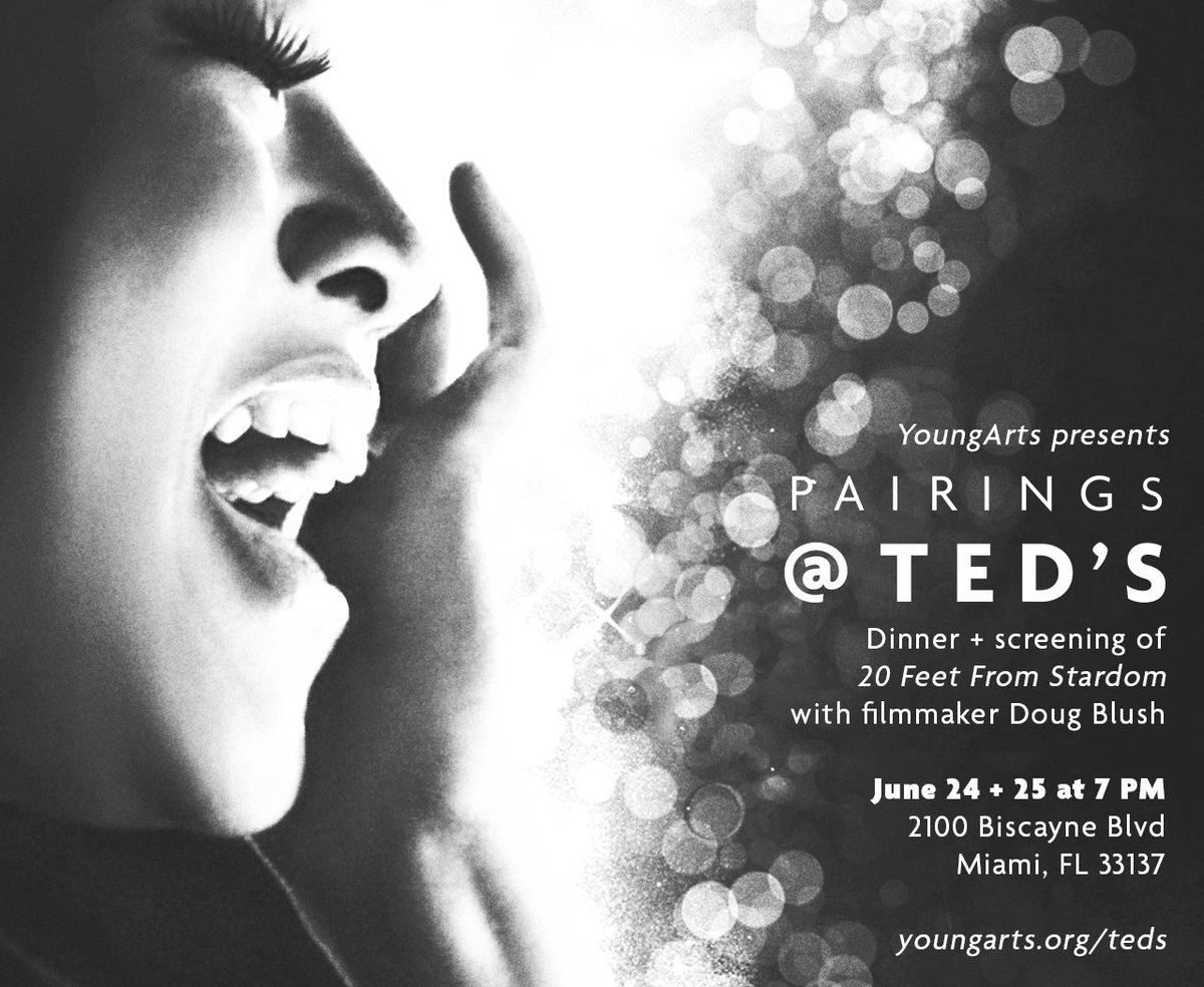 Ted's at YoungArts tweet media