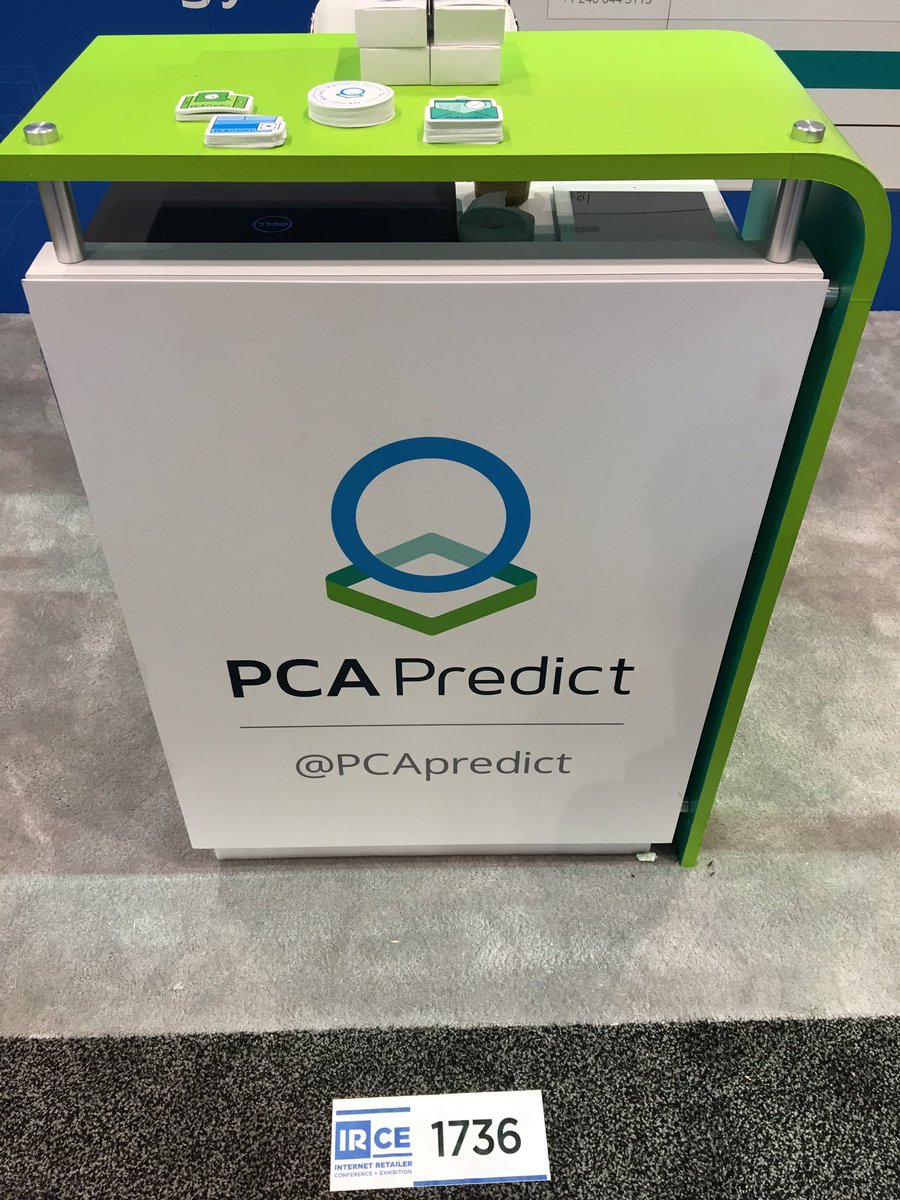 yfosterPCA's tweet photo. We'll show u a future w higher #conversionrates #reducedformfriction #painless checkout #1736 #IRCE2016 #pcapredict https://t.co/TPCC7VmRXm
