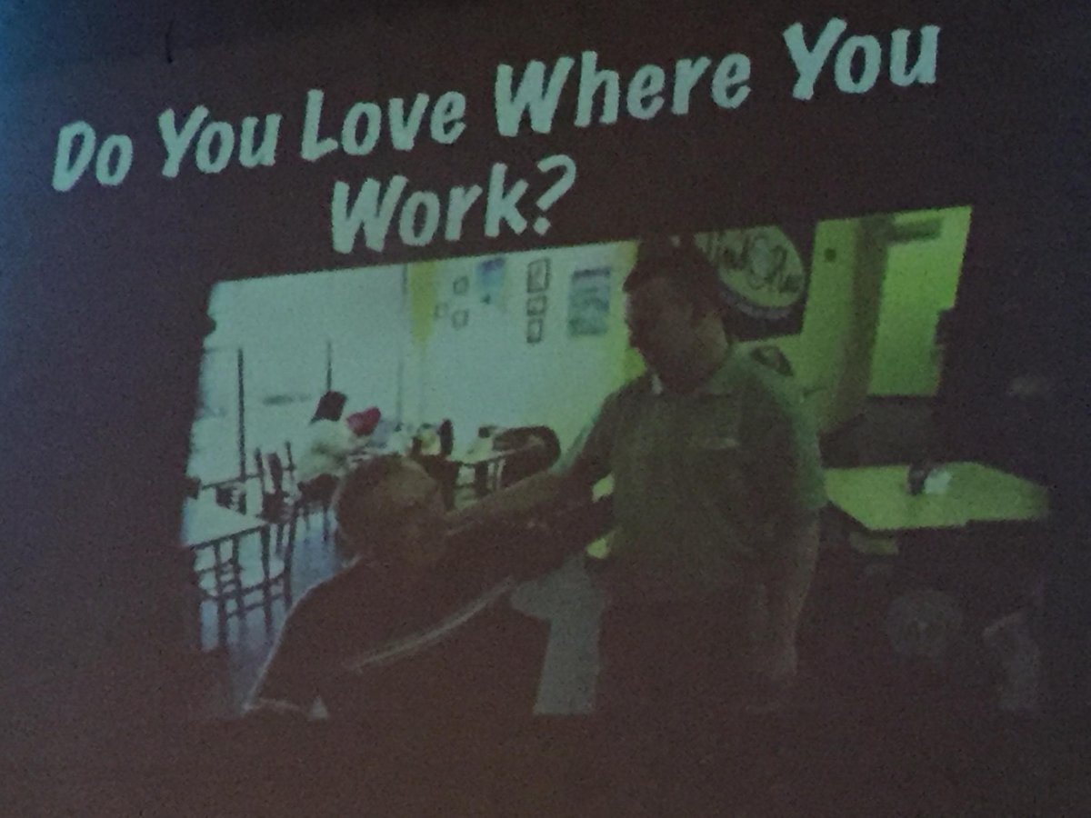 Do you love where you work? We do! #mabanklearns #impact2016 <a href="/TechNinjaTodd/">Todd Nesloney</a>
