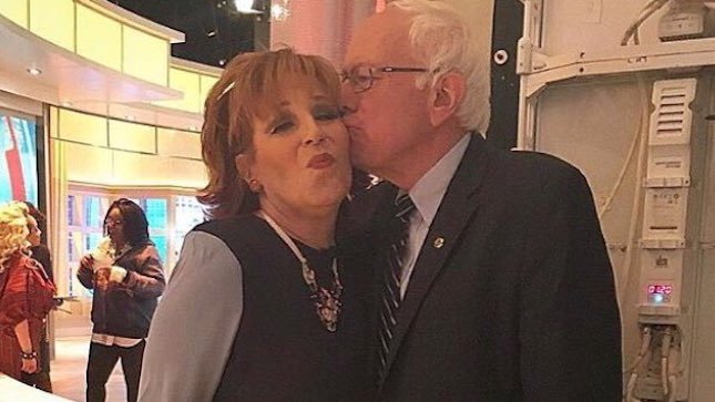 thehill's tweet photo. Joy Behar: I'm "sexually attracted" to Sanders but want him to "pull out" https://t.co/tUKx64HAa9 https://t.co/0EteiDVJcf