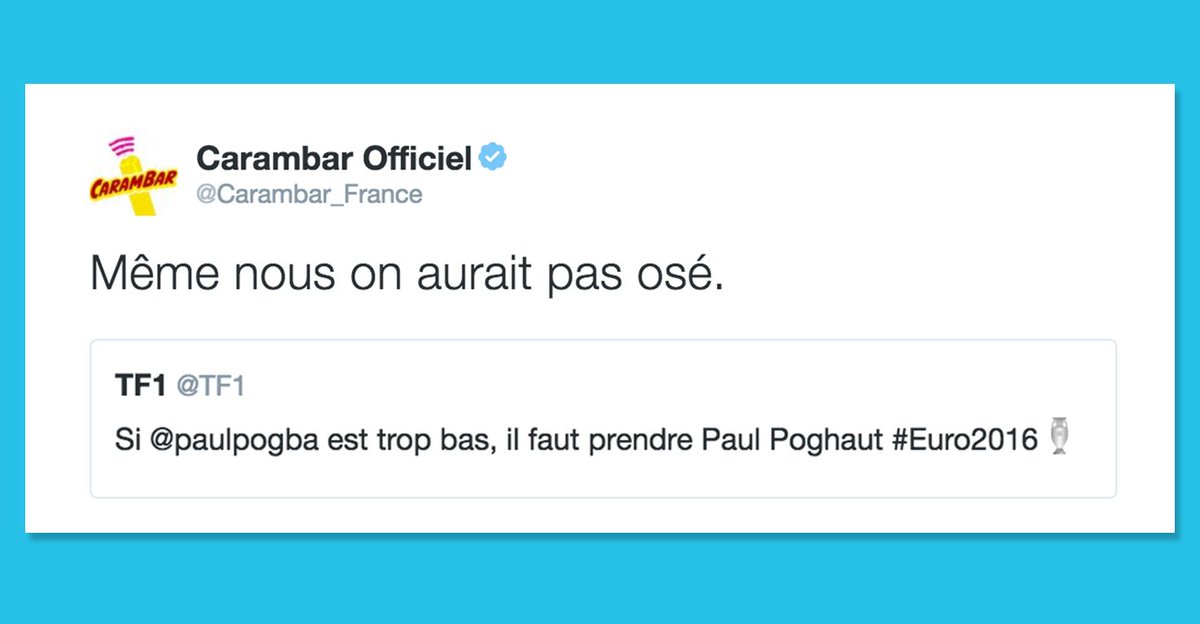 piweeFR's tweet photo. ❤ TOP 11 des meilleures réactions de community managers au mois de mai > https://t.co/4d6YPLDh7P https://t.co/pVrJnLfCXW