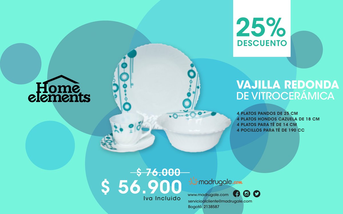 Este día del padre, Aprovecha esta #SuperPromo con un 25% de descuento. #HomeElements #Promo #Madrugale