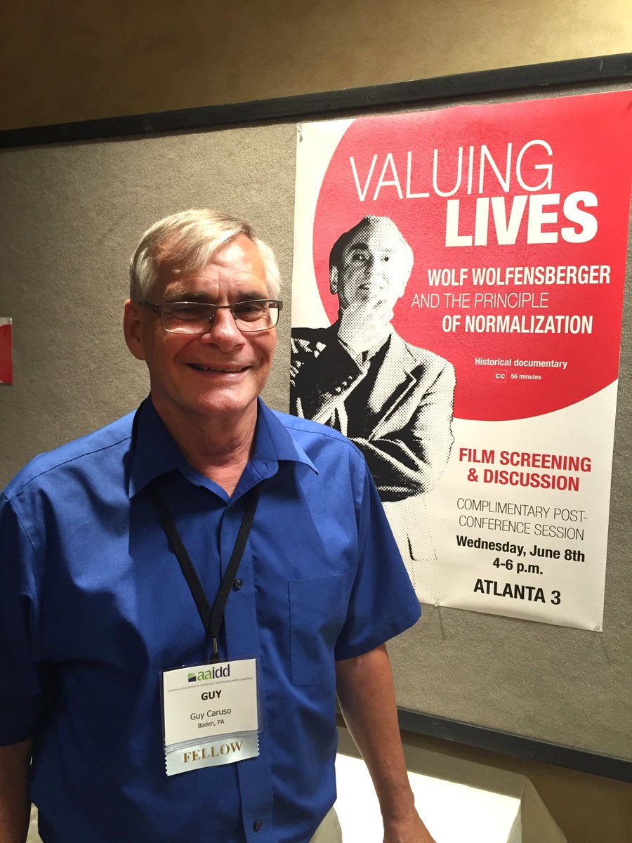 IODTempleU's tweet photo. "Valuing Lives" Wolf Wolfensberger film can be rented or purchased: https://t.co/pbfUyLBpCD @_aaidd https://t.co/CxJiEGTSTE