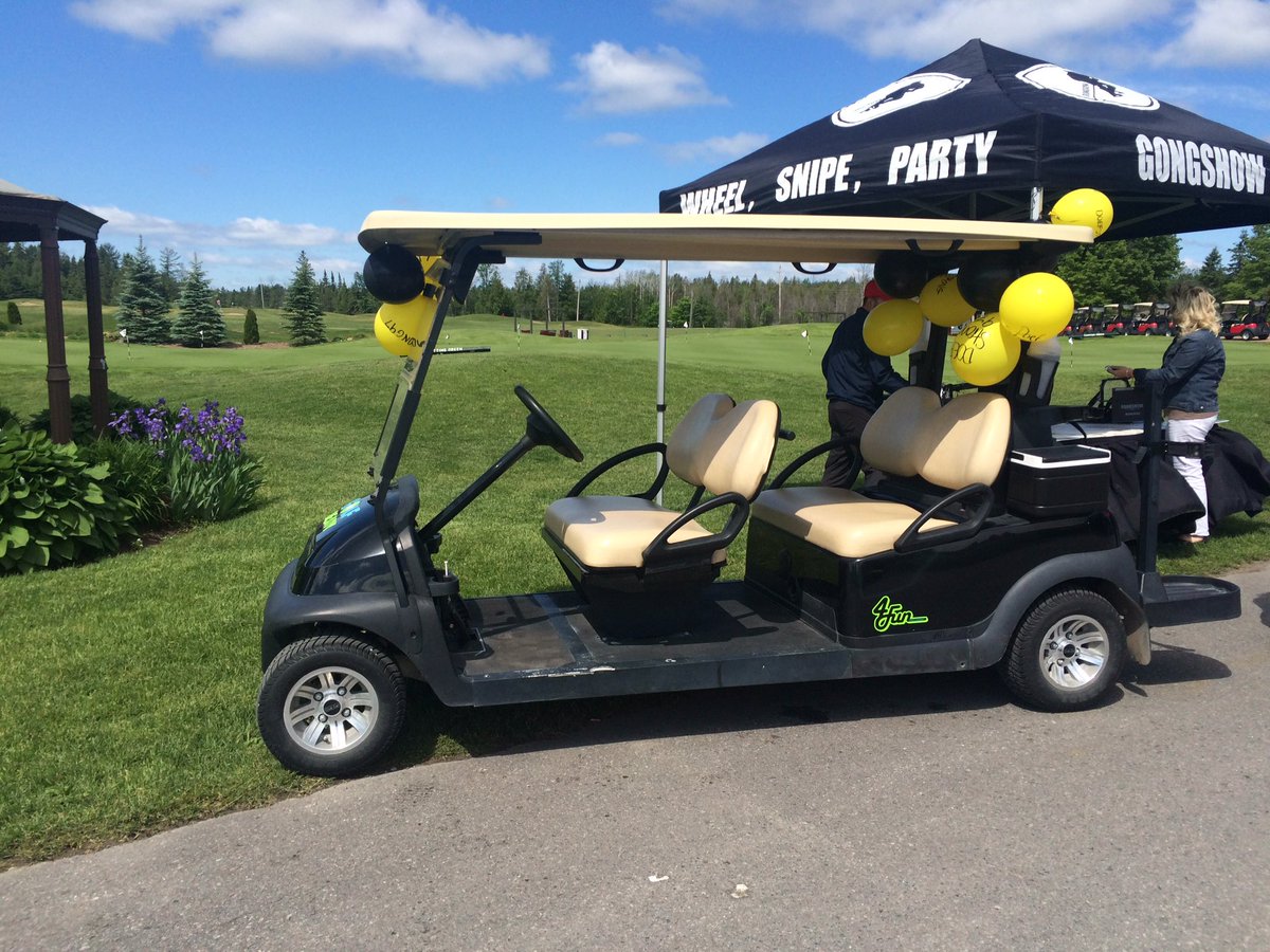 Win the Fun4Golf - bidding starts at 12:45 - starting bid $50 - includes 4 beers!