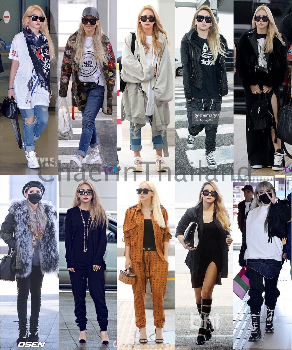 ChaerinThailand's tweet photo. แฟชั่นสนามบินของซีแอล 🆑✨💕 https://t.co/VGaZZki0kU