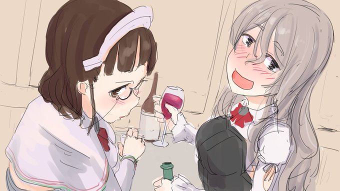 ポーラローマ
#艦これ版深夜の真剣お絵描き60分一本勝負
#艦これ版真剣お絵描き60分一本勝負_20160609 