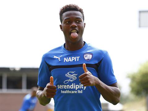 StuffPercent's tweet image. Rotherham interested in swoop for Chesterfield youngster Gboly Ariyibi #RUFC