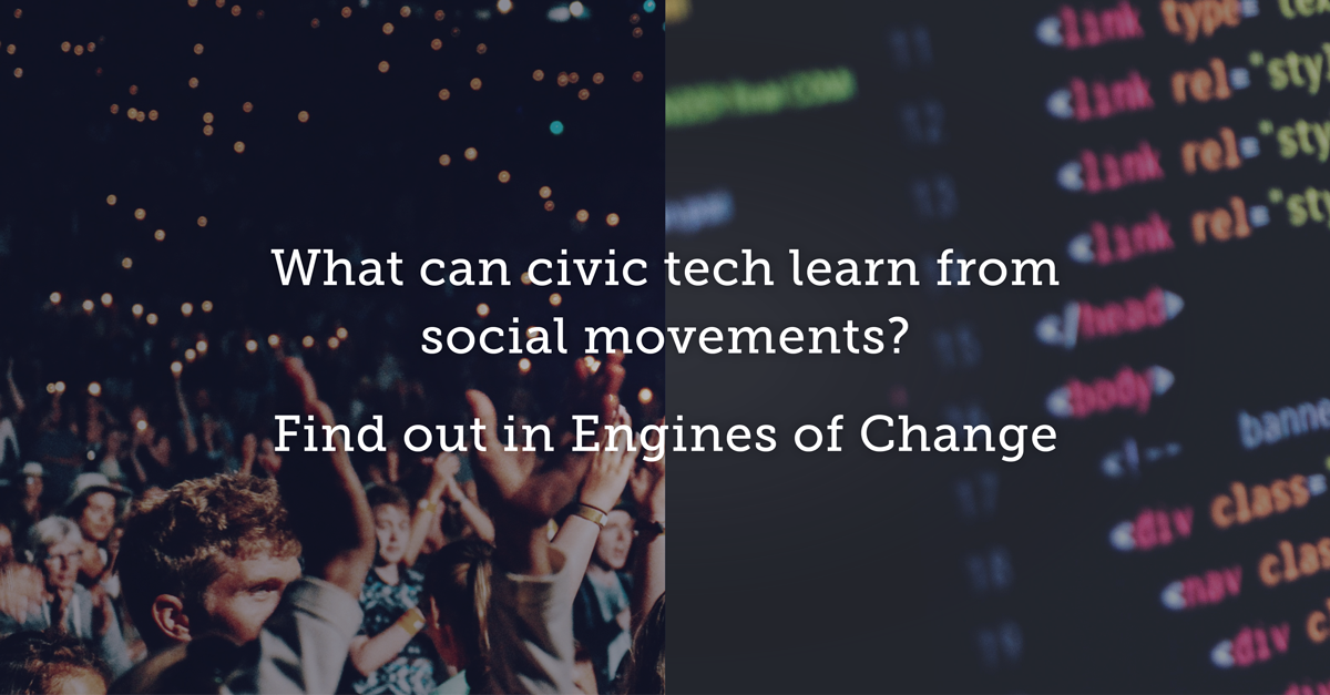 SocialCompany's tweet photo. Omidyar Network #engineofchange: What Civic Tech Can Learn from Social Movements https://t.co/Wq8GEsEhs0　#PDF16 https://t.co/ASM5W4mwl1