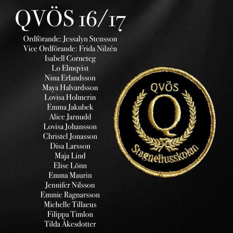 QVOS17's tweet photo. Vi kan nu stolt presentera nya Qvös 16/17! Ett härligt gäng tjejer som vi önskar all lycka ⭐️ https://t.co/WxBaf8hpOB