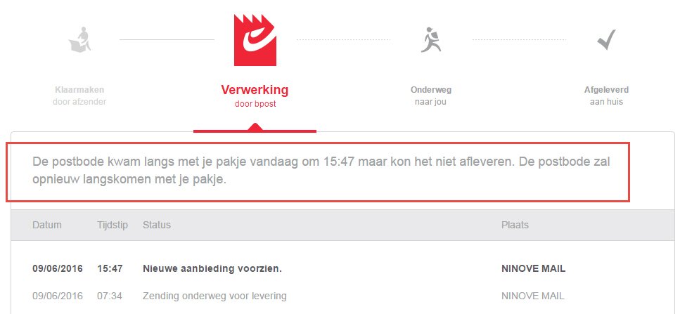 ObiWanAMI's tweet photo. Nixvan #bpost De postbode werkt maar tot 16u en zijn ronde is niet gedaan. En dan zeggen dat'm langskwam! #leugenaar https://t.co/PVOgRQ04Fx