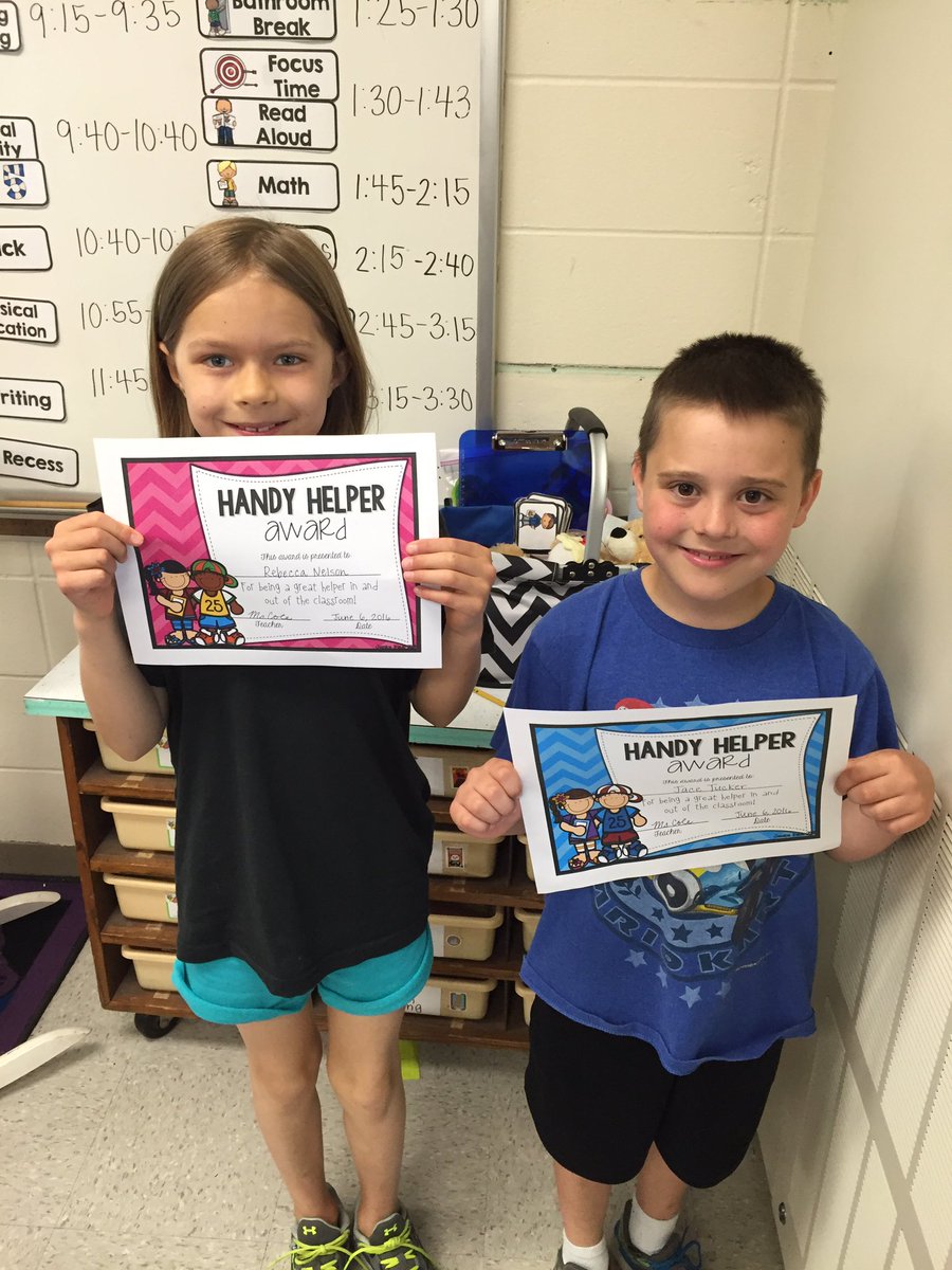 MsColeWP's tweet photo. Our class award ceremony was this morning! I am so proud of every student's accomplishments this year. #wppandas https://t.co/9EbIorqwdH