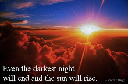 DdergoRecords's tweet photo. Even the darkest night will end and the sun will rise.

#quote #hope https://t.co/YKYLjO9ktF