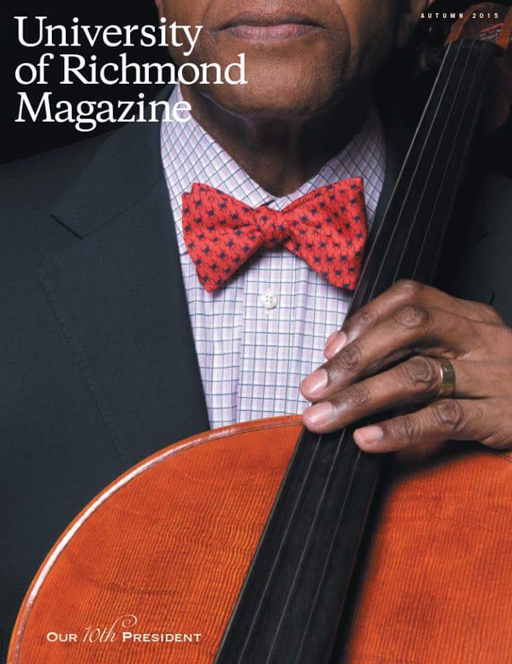 URichmondMag's tweet image. We're 😊😊 b/c we just learned our @racrutcher cover won 2016 nat'l CASE gold award for cover design. #spiderpride