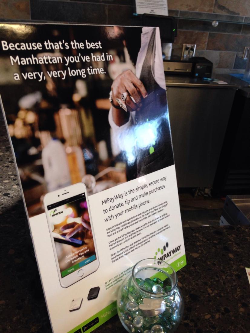 MiPayWay's tweet photo. Tipping you bartender is a pretty easy concept...and it's even easier to do with our app! https://t.co/vzhYIe7JTv