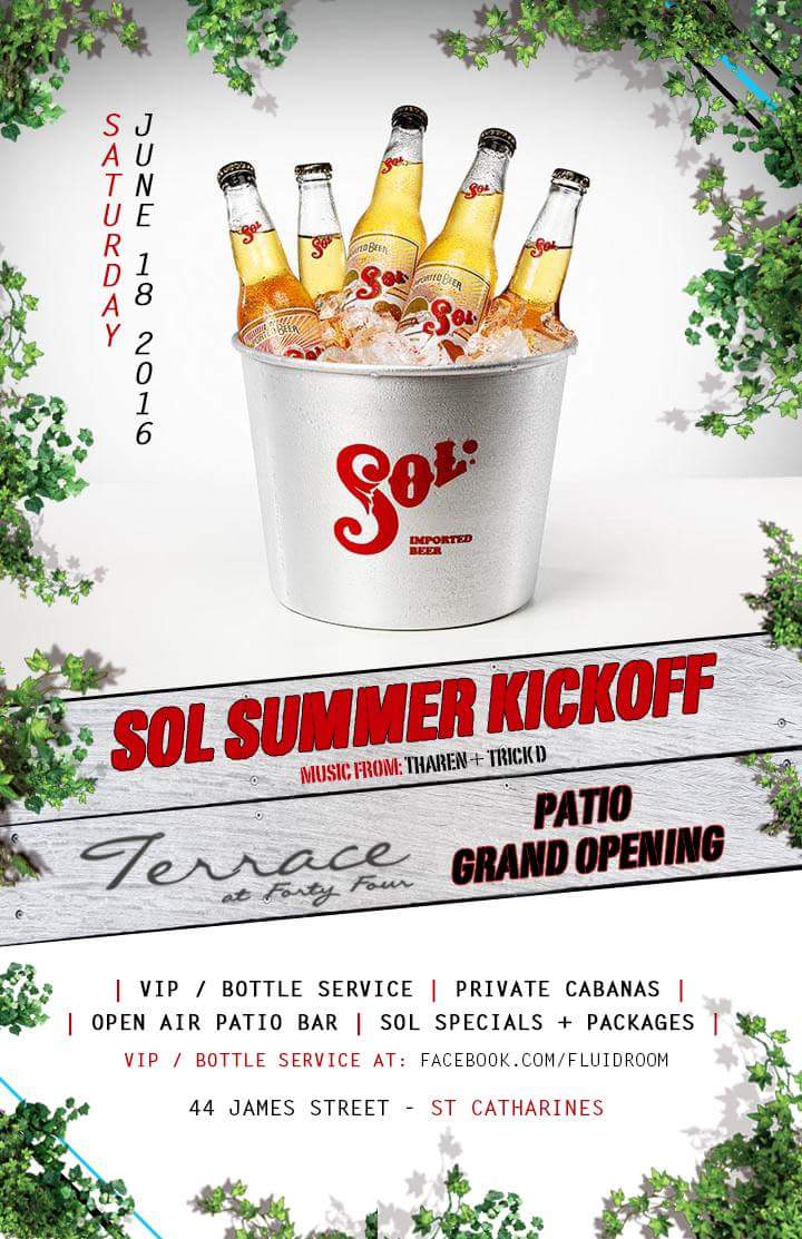 AtFortyFour's tweet photo. Summer is just around the corner! Celebrate with us at the Sol Summer Kickoff during our grand opening weekend! https://t.co/Mkts0aScdX