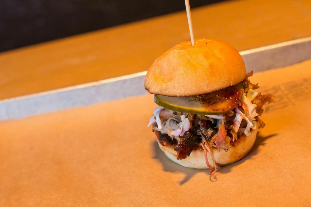 Who said bigger is better? We've got the perfect #slider for you. #atllunch #atleats #chef #westside